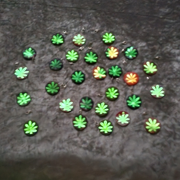 Green Fuzzy Keychain Accessory - Picture 5 of 5